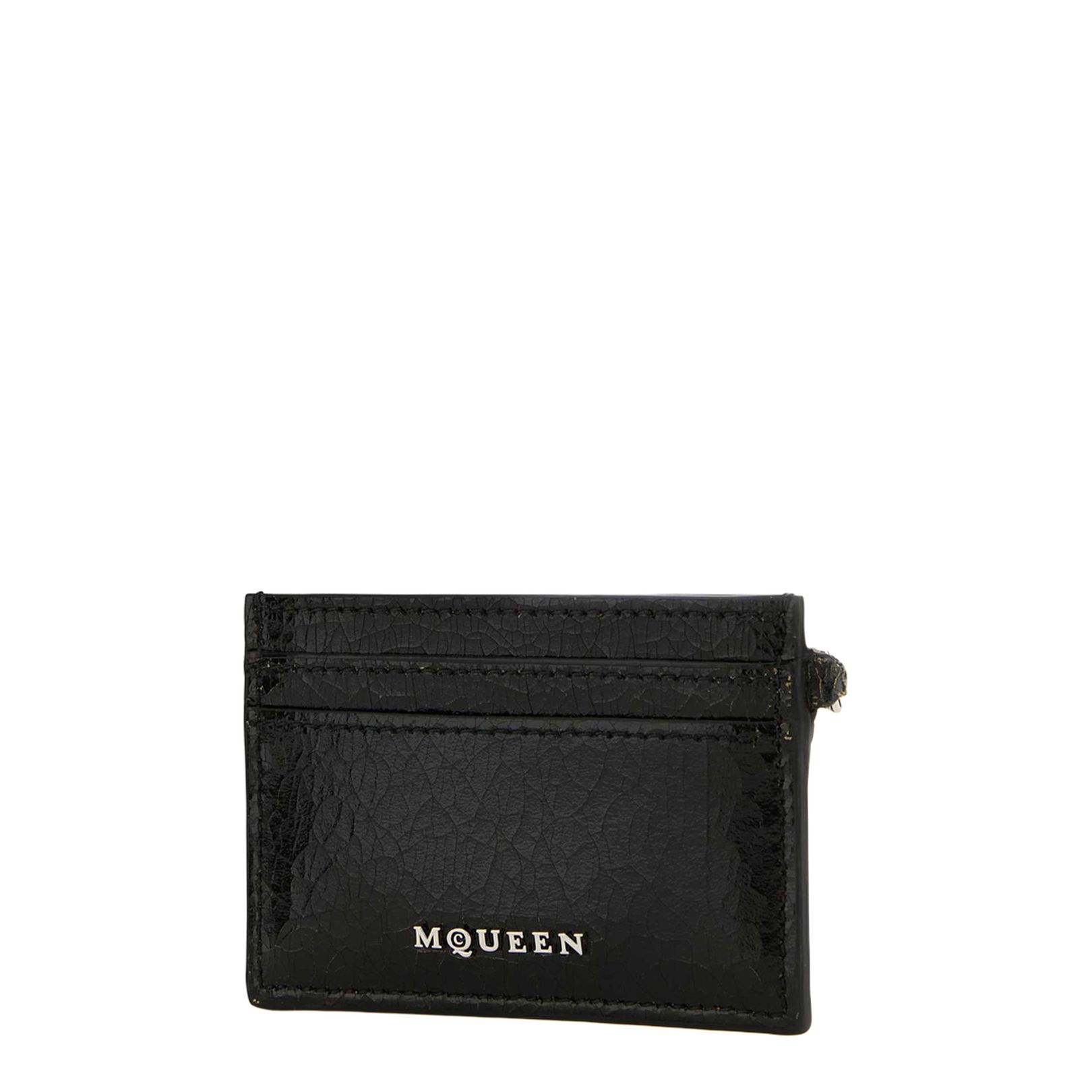 Calf Leather Cardholder With Logo Lettering