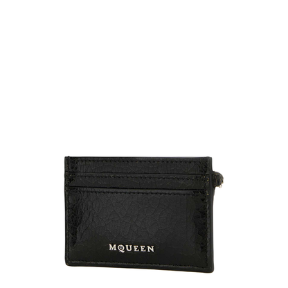Calf Leather Cardholder With Logo Lettering