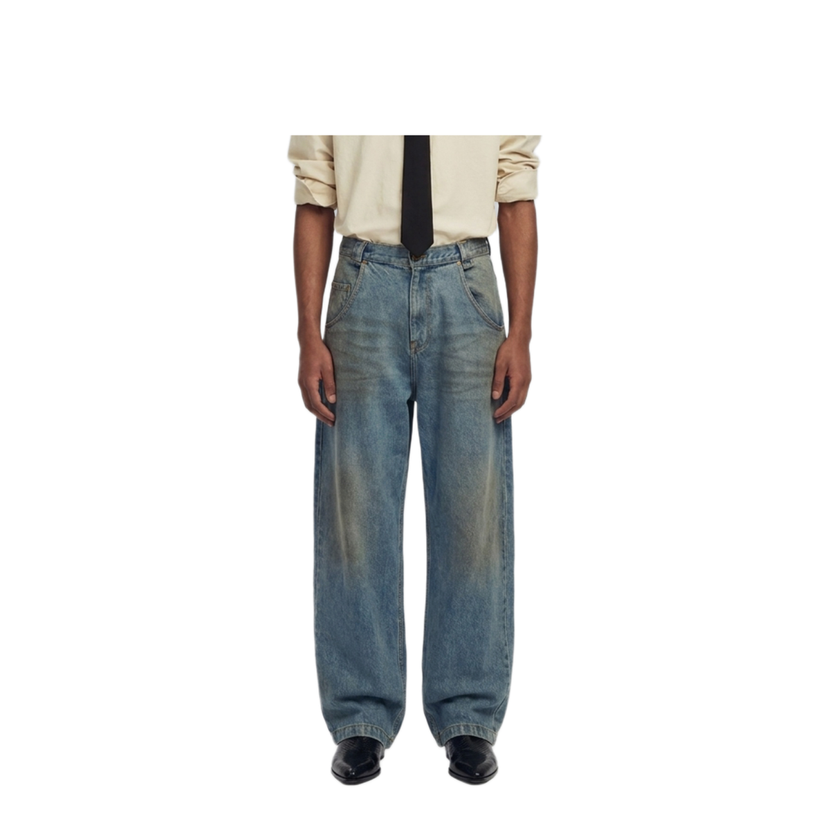 MAYFEYR - Willy Chavarria - True Bad Boy Jeans - MMDPA001043N031