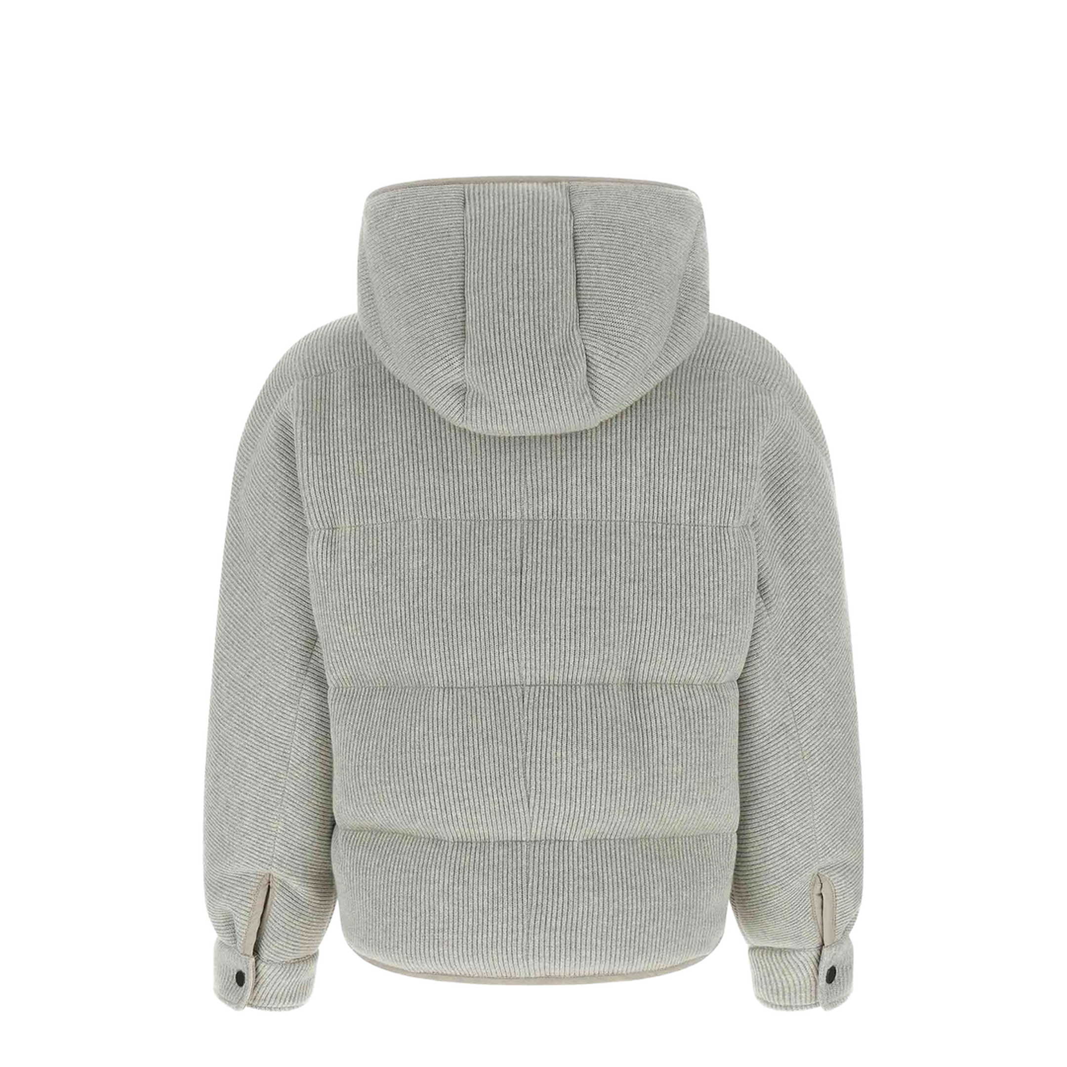 Lame Wool Down Jacket