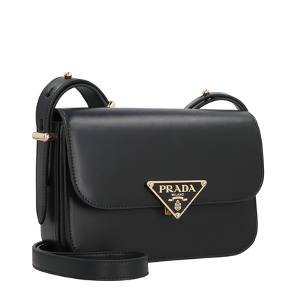 Emblème Saffiano leather shoulder bag