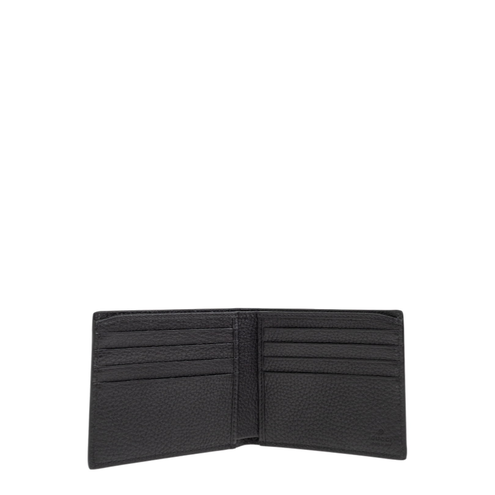 Bi-fold Wallet in Black Leather