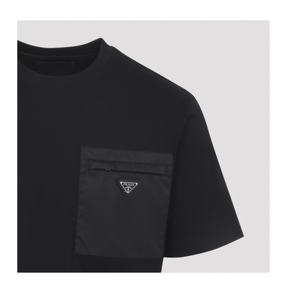 MAYFEYR - Prada - Re-Nylon Jersey T-Shirt - UJN661SWMO11CKF0002