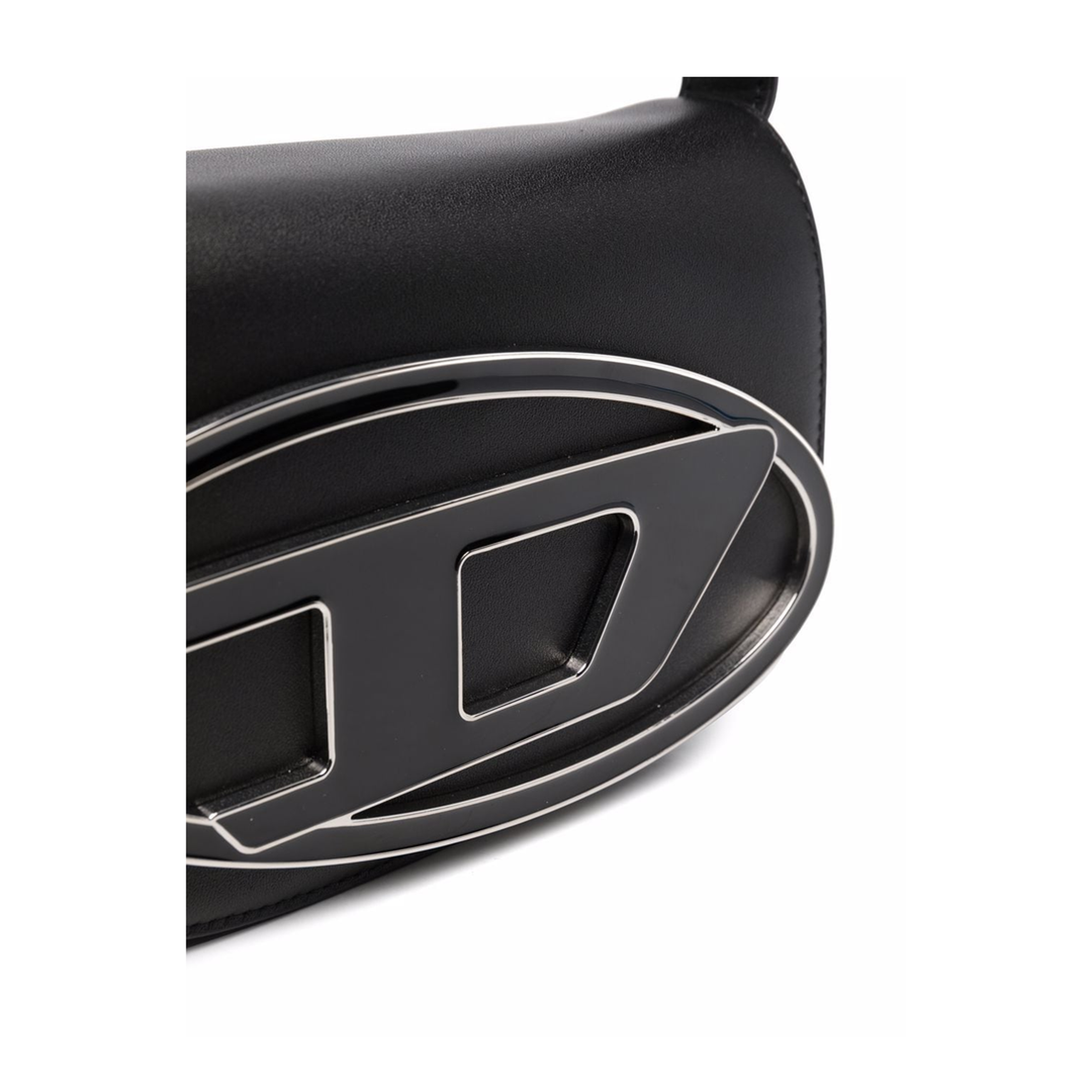 1DR-Iconic Nappa Leather Shoulder Bag - Black