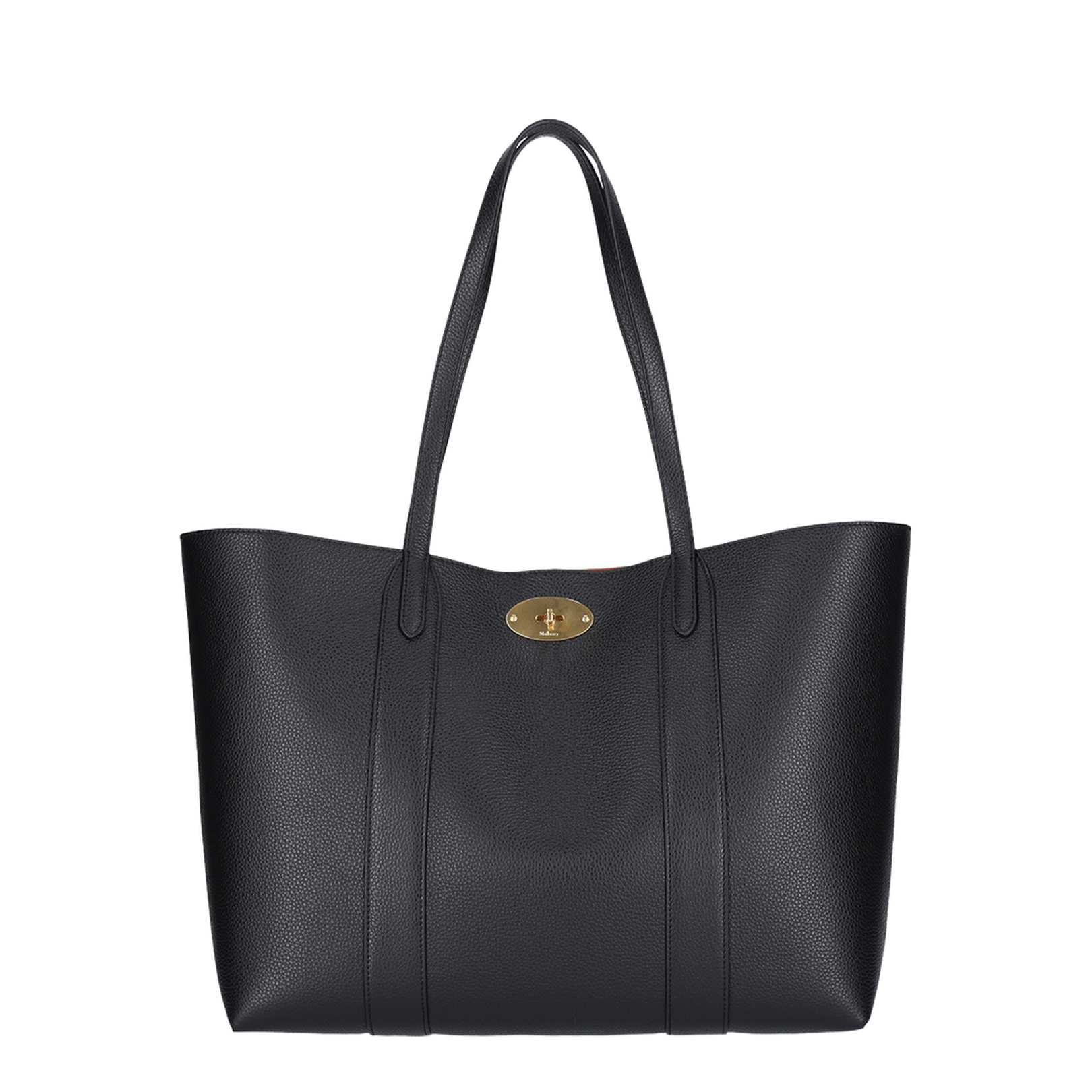 Tote Bag with Front Turn-Lock Closure