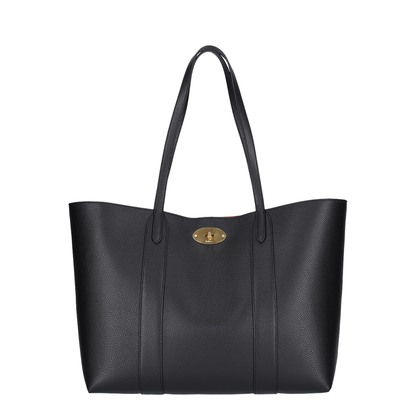 Tote Bag with Front Turn-Lock Closure