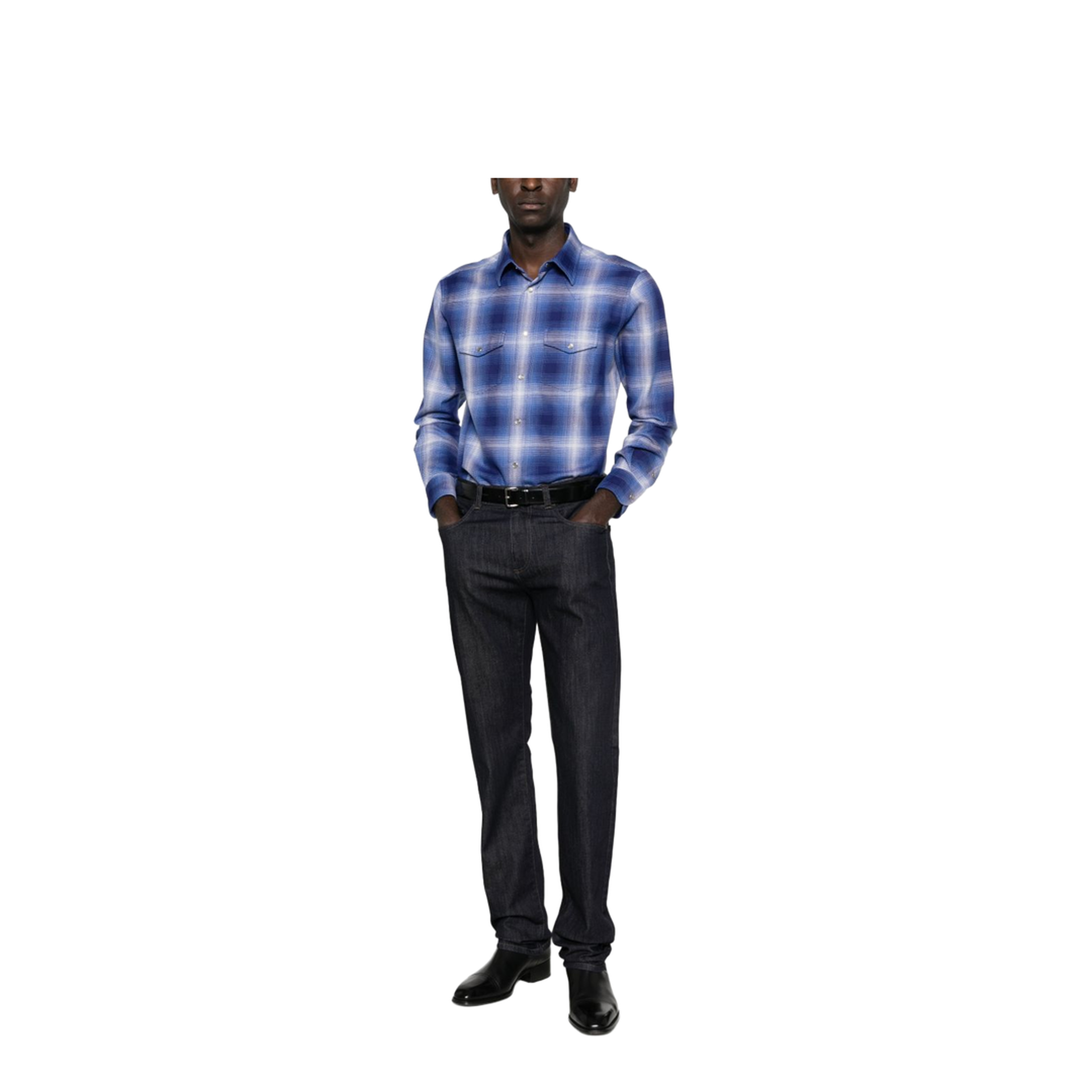 MAYFEYR - Tom Ford - Shirts Blue - HDS001FMC305UUC