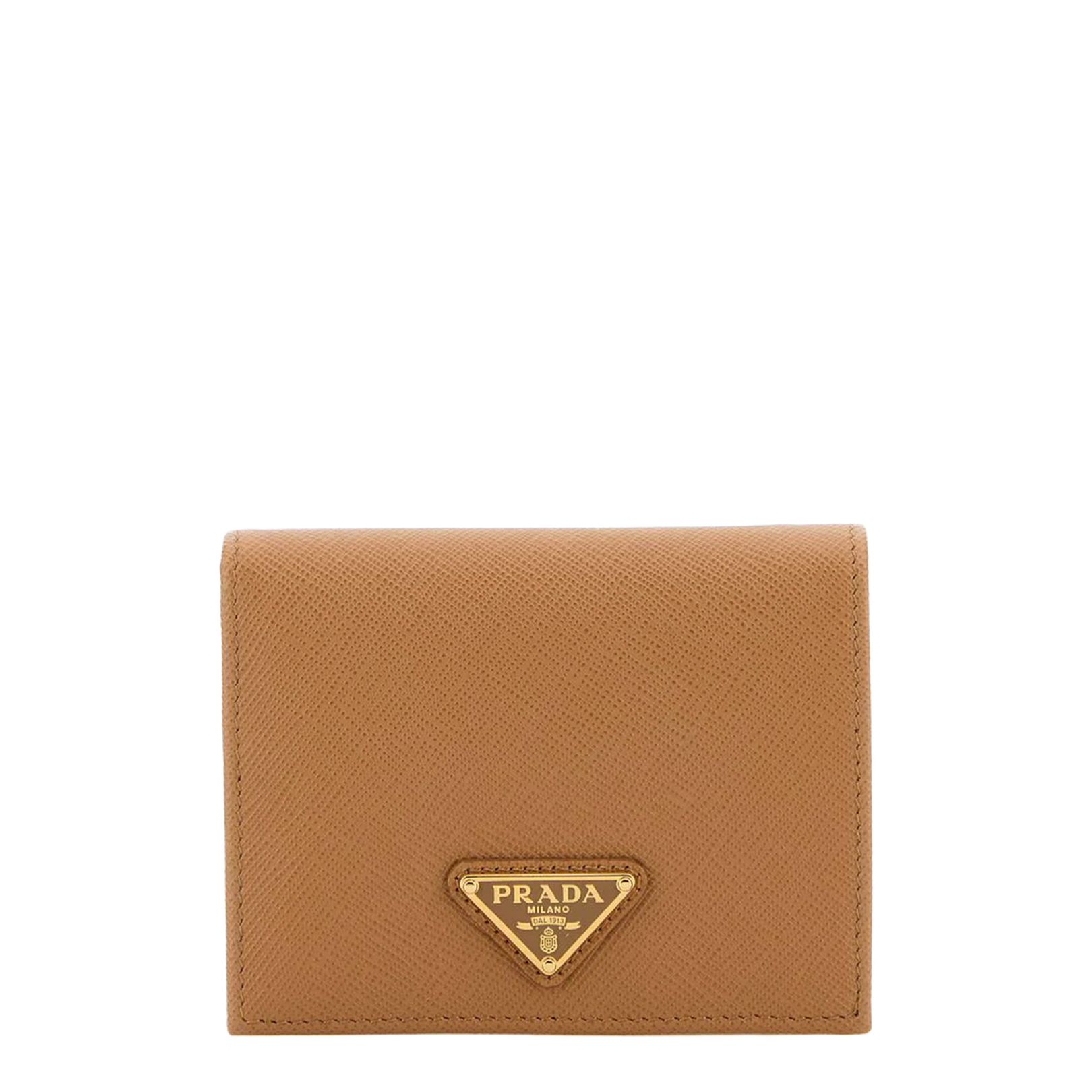 Natural Small Saffiano Leather Wallet
