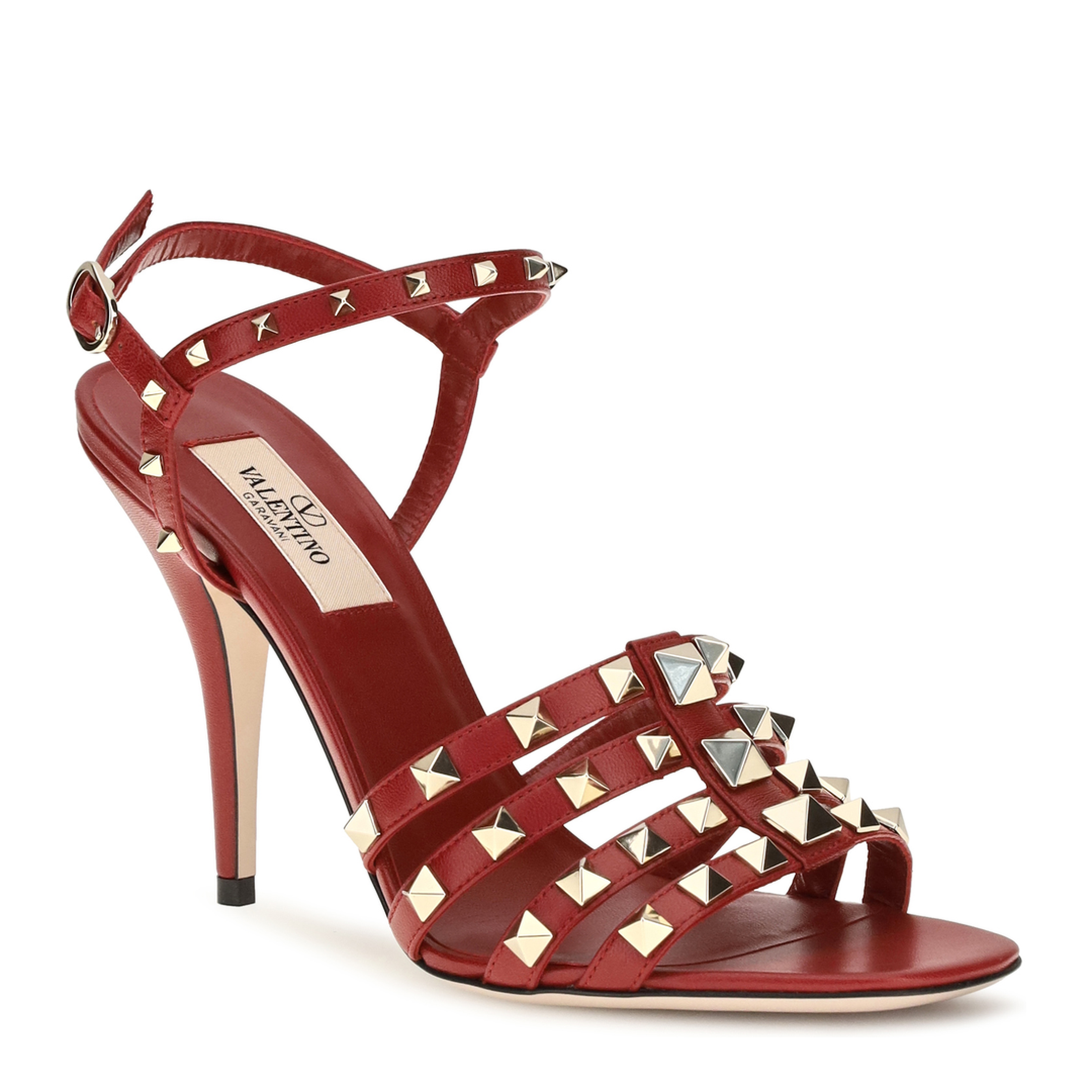 MAYFEYR - Valentino - Rockstud Kidskin Sandals - 9W2S0PV5JDWBGN