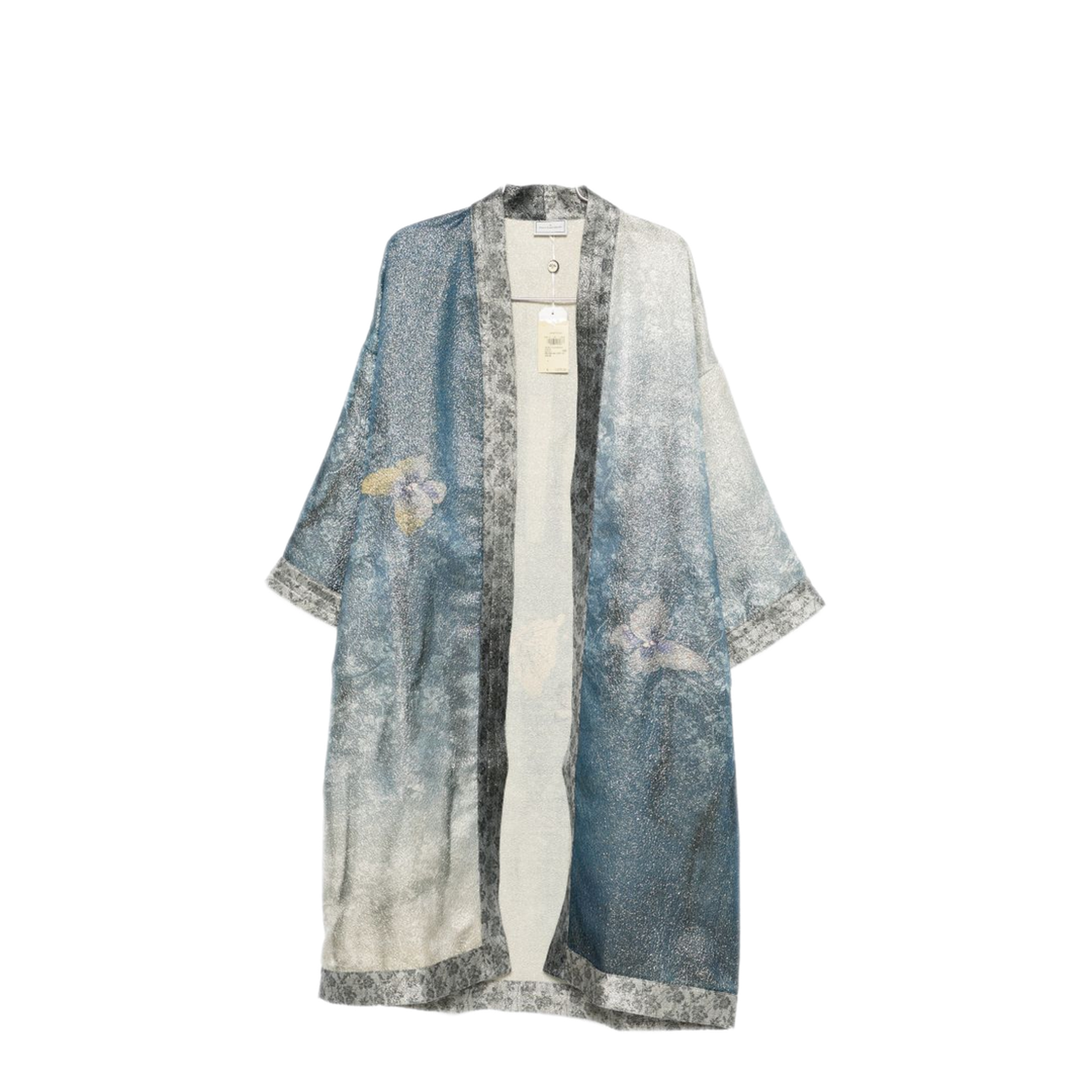 MAYFEYR - Pierre Louis Mascia - Light Blue Floral Printed Jacket - PAXSWKM12187101518155