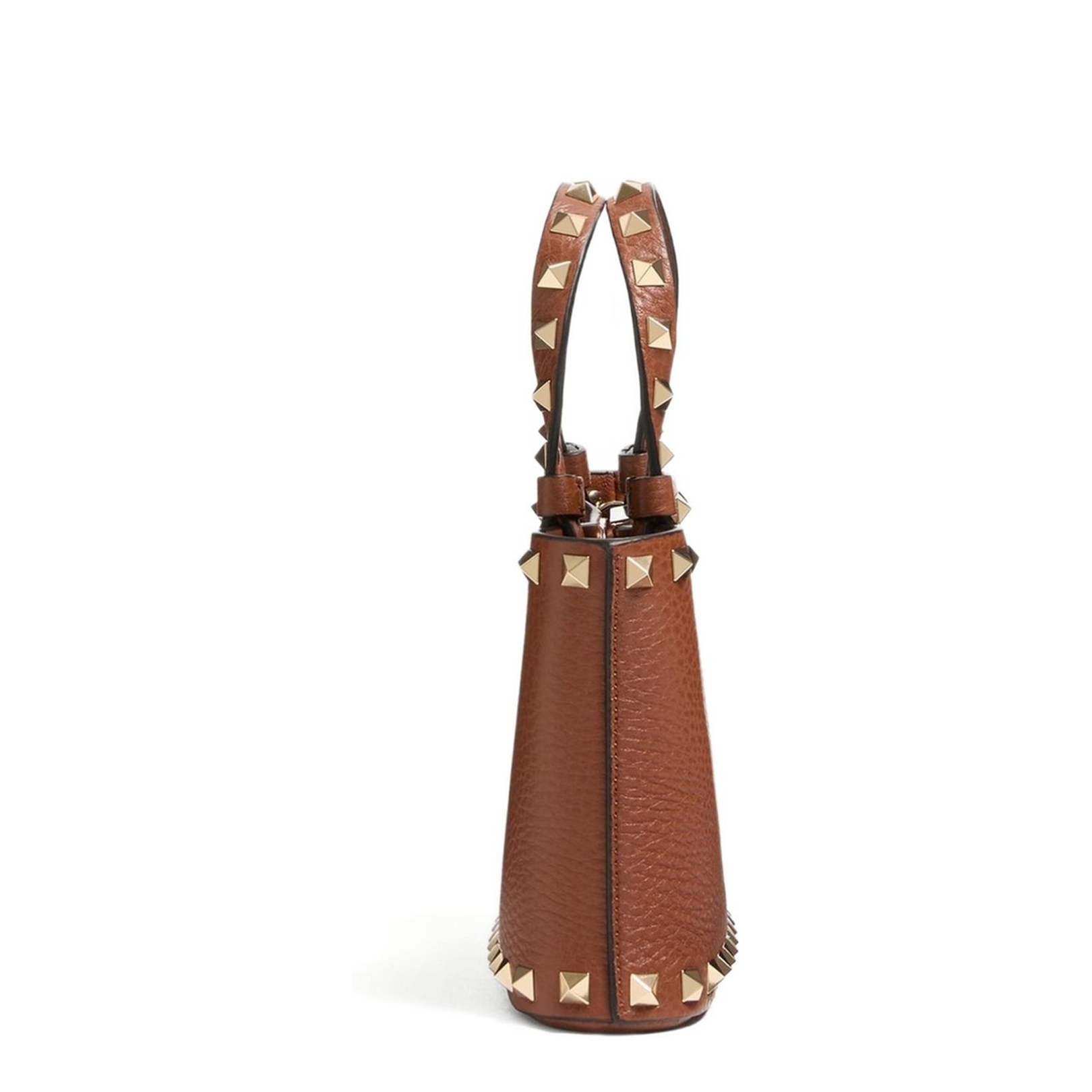 Rockstud Leather Mini Bag