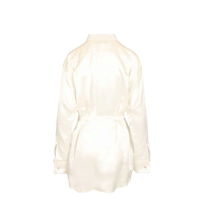 Wrap Shirt in Ivory