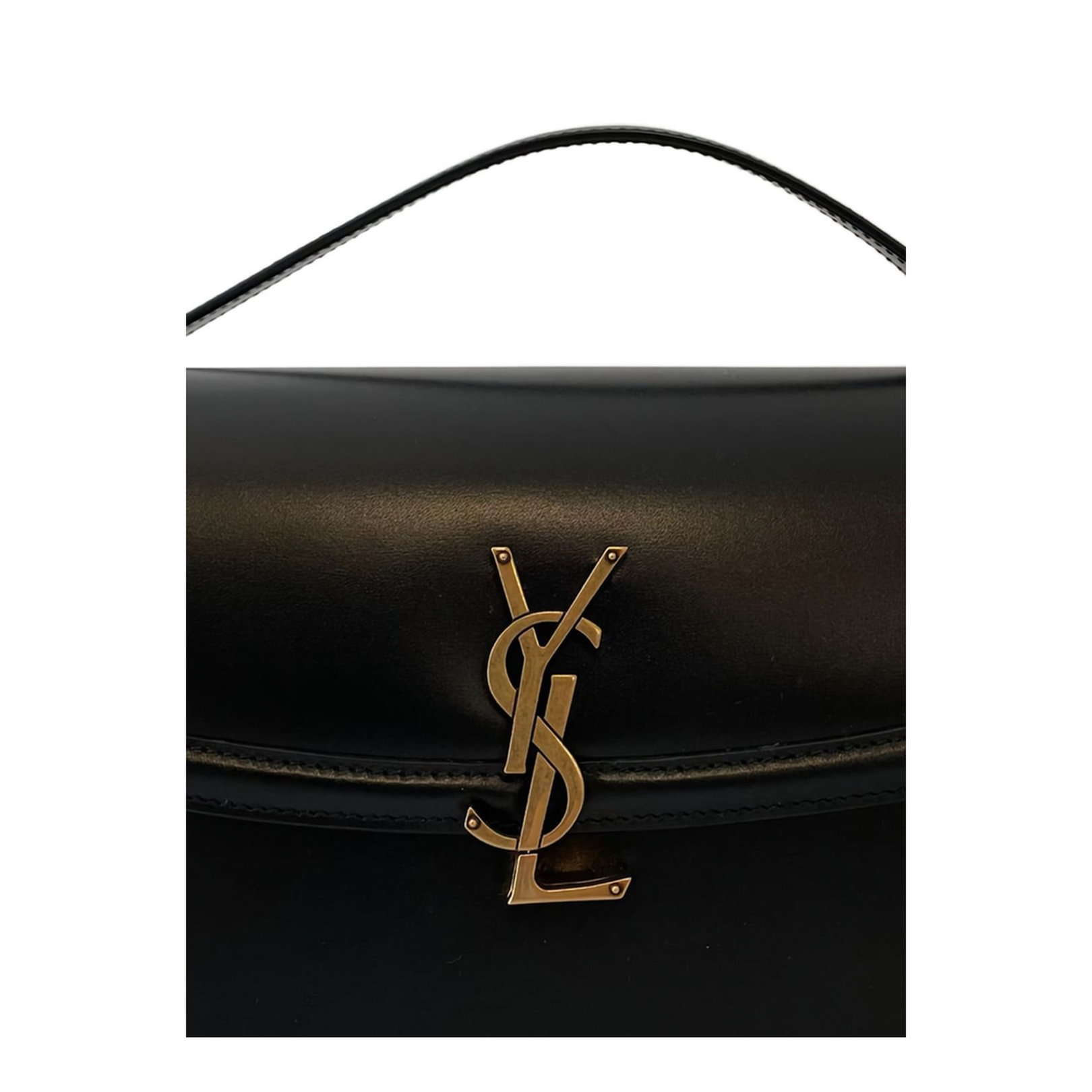 Solferino Mini Leather Shoulder Bags - Black