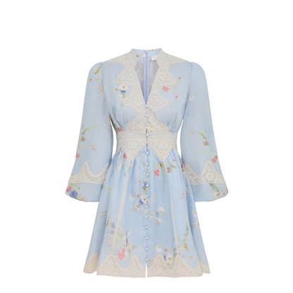 Lucky Linen Mini Dress