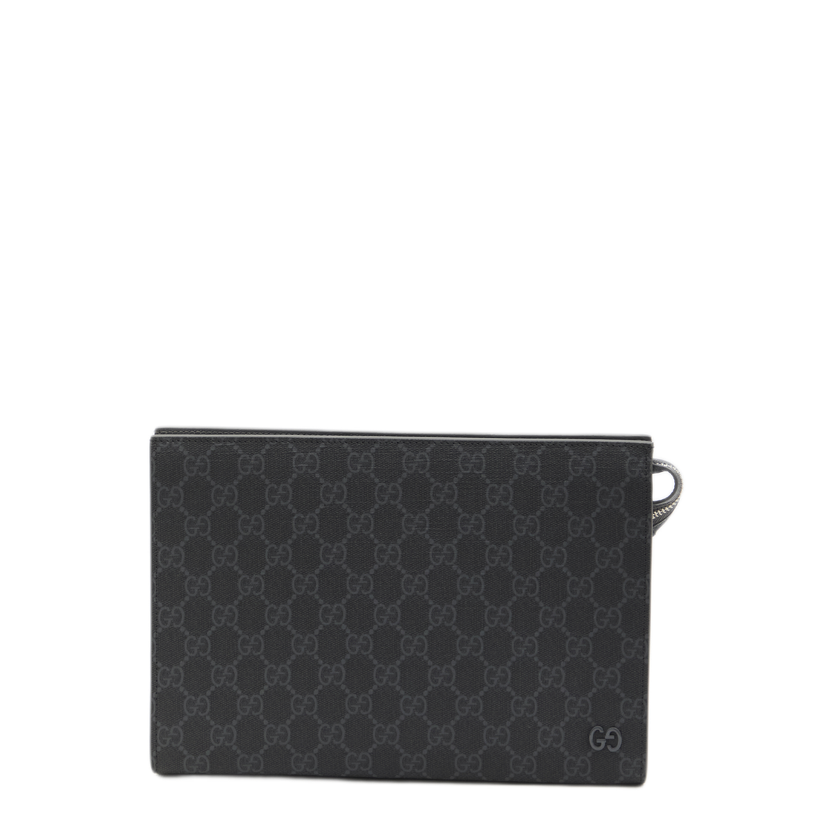 MAYFEYR - Gucci - Gg Pouch With Grey Trim - 768255FACQC1048