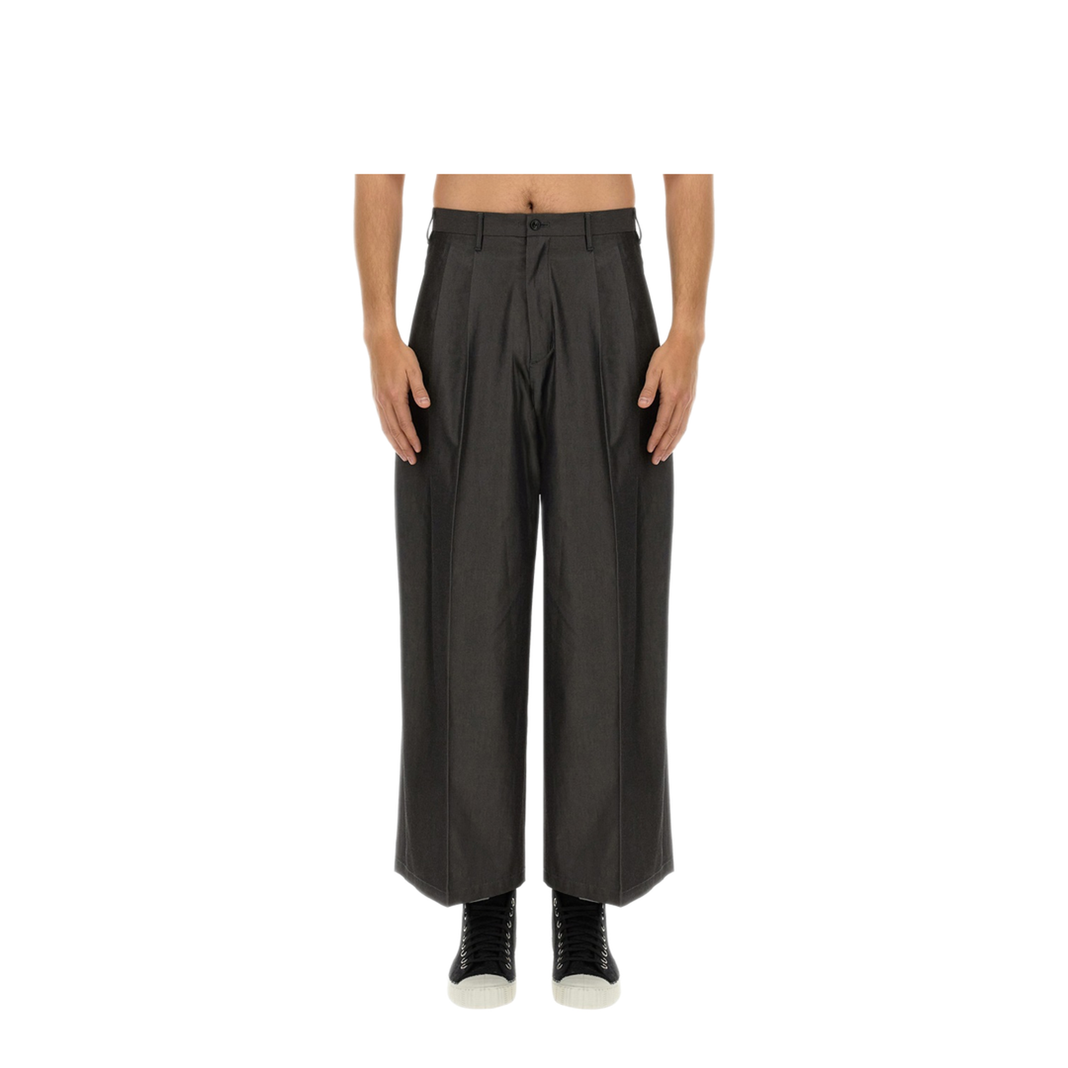 MAYFEYR - AïE - Wide Fit Pants - OT725BCHARCOAL
