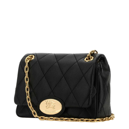 Black Quilted Crossbody Bag