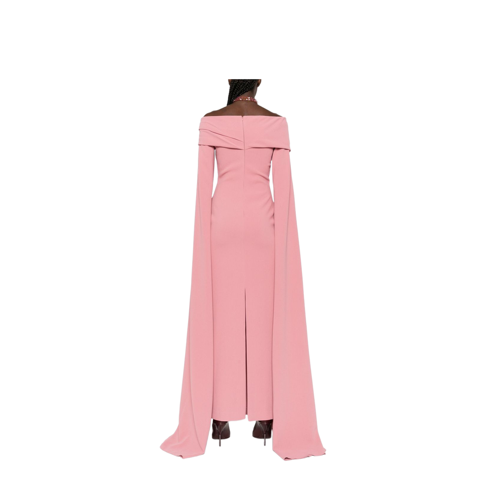 Off-shoulder Maxi Dress
