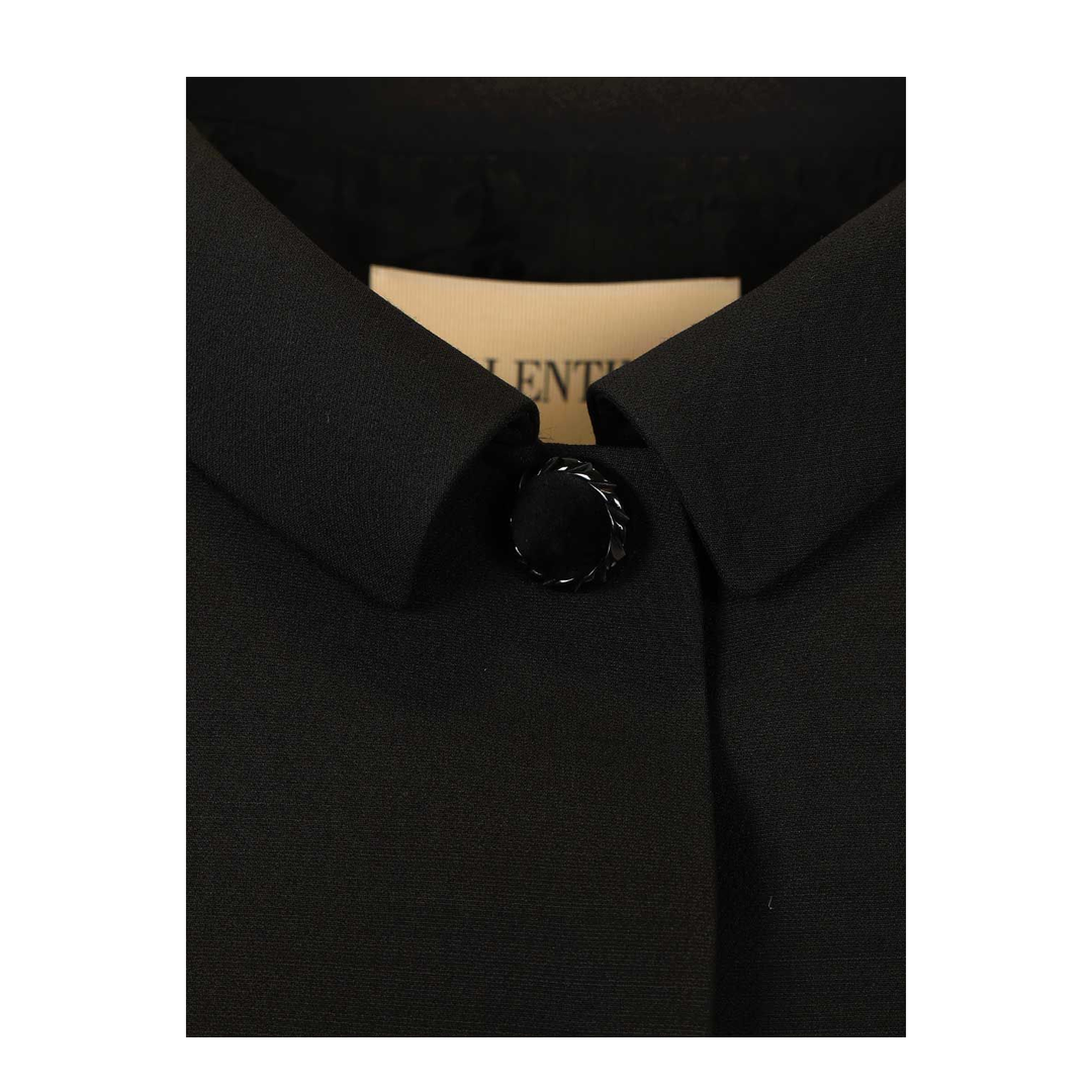 Solid Crepe Couture Jacket
