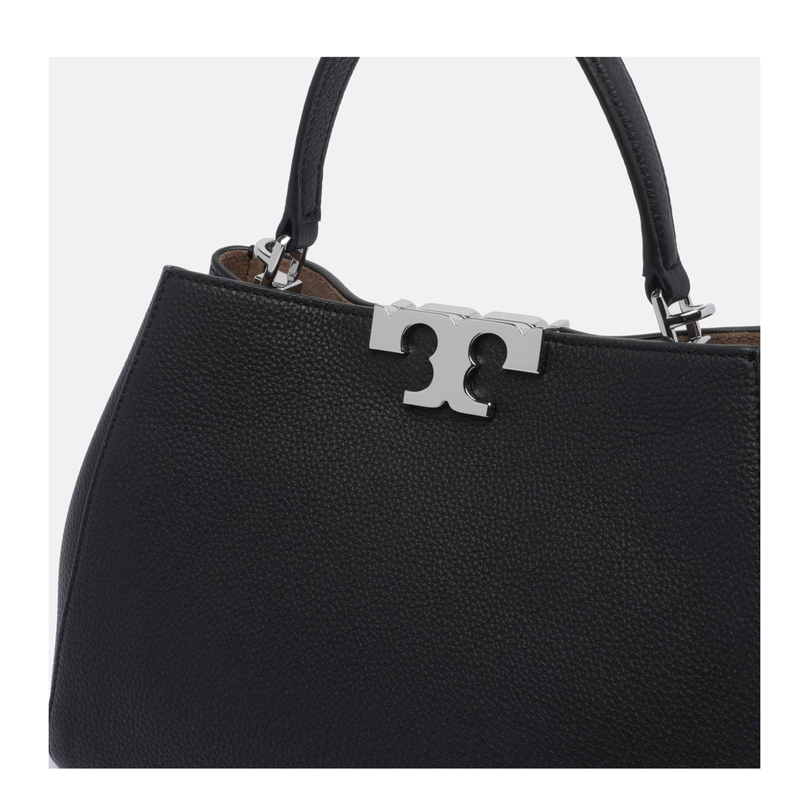 Eleanor Pebbled Medium Satchel Bag
