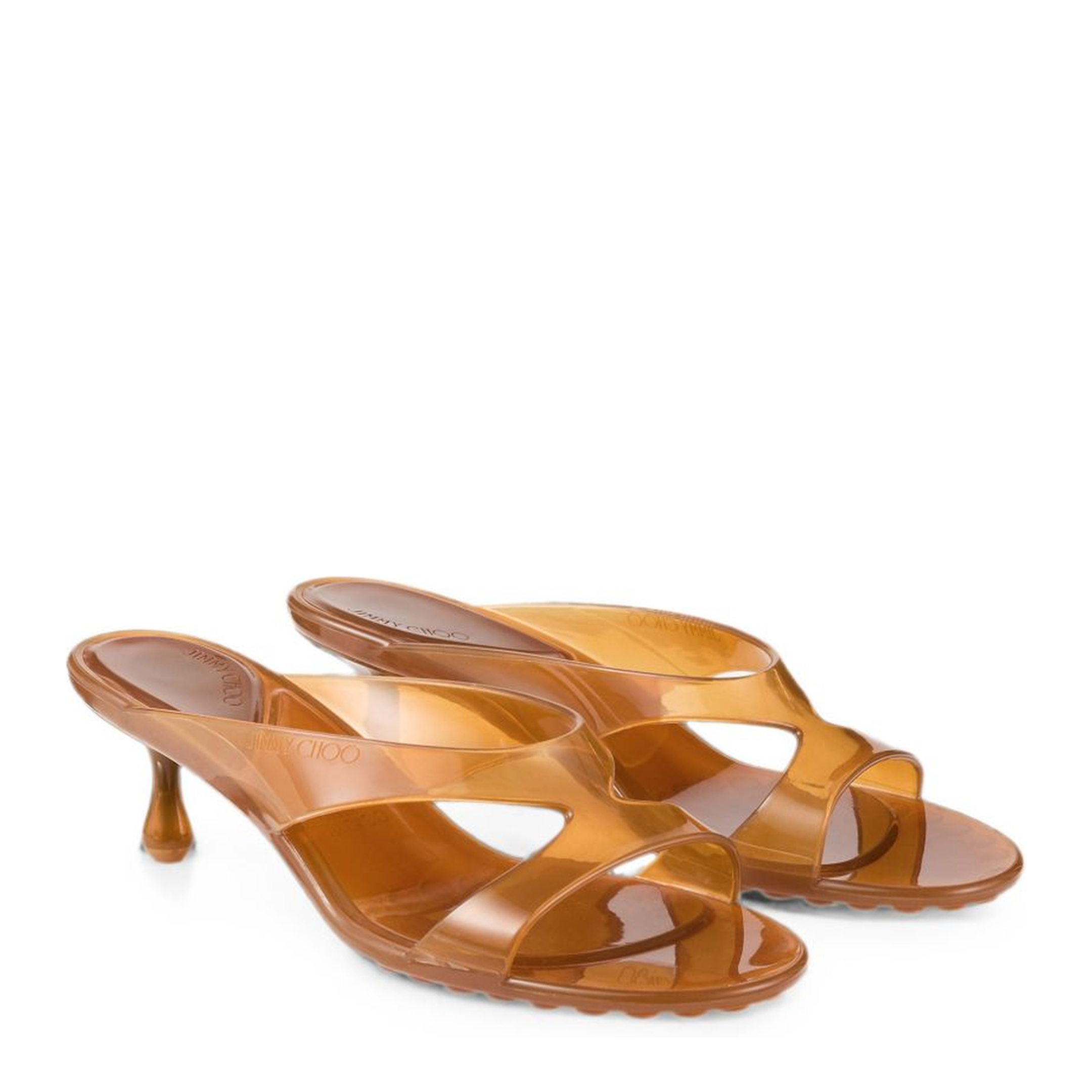 MAYFEYR - Jimmy Choo - Sandals Orange - JELLYDROP50TPZAMBER