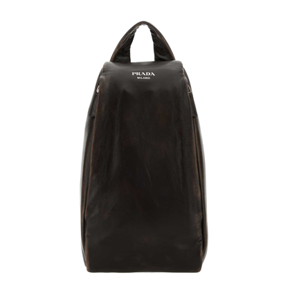 Dark Brown Nappa Leather Backpack