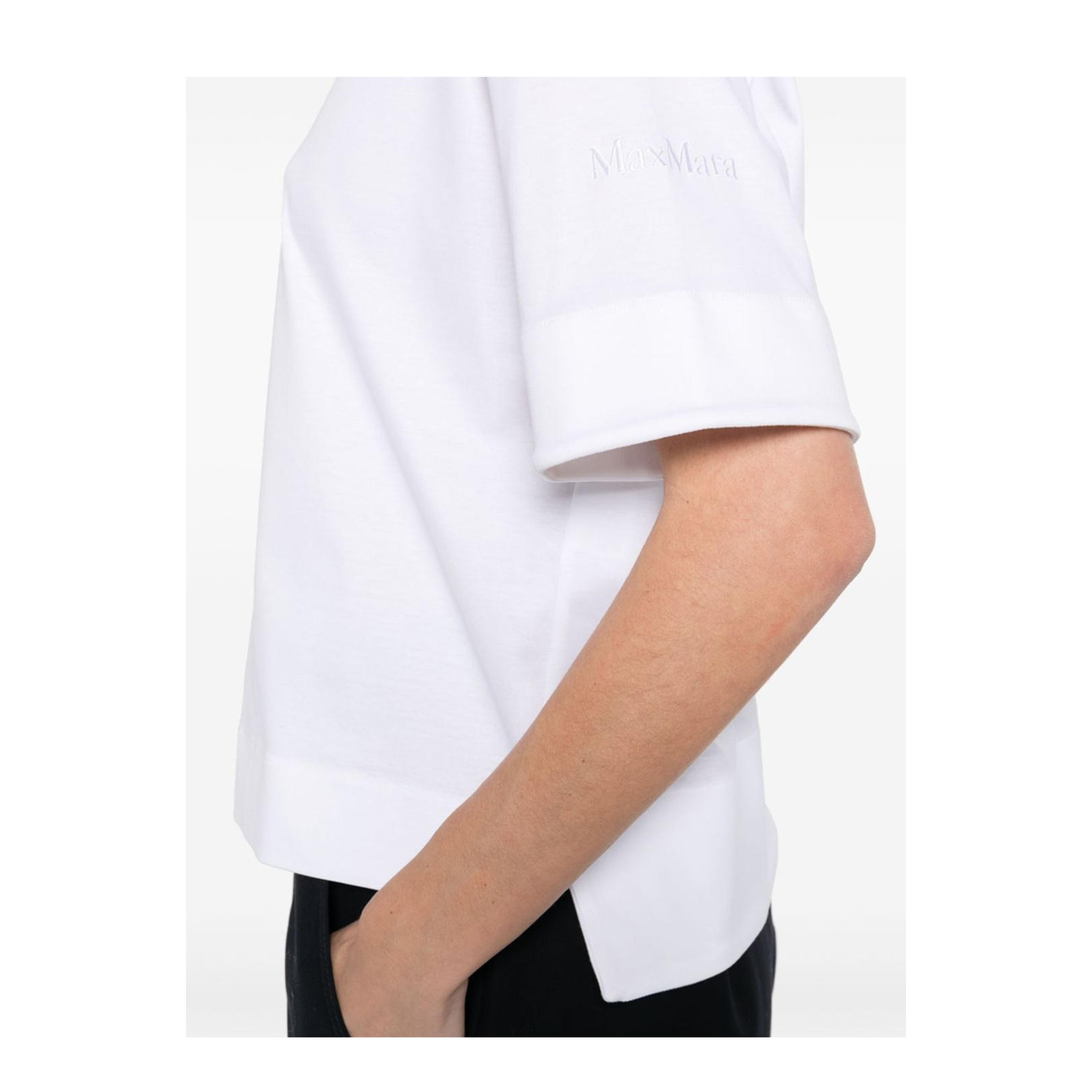 Logo Cotton T-Shirt in White