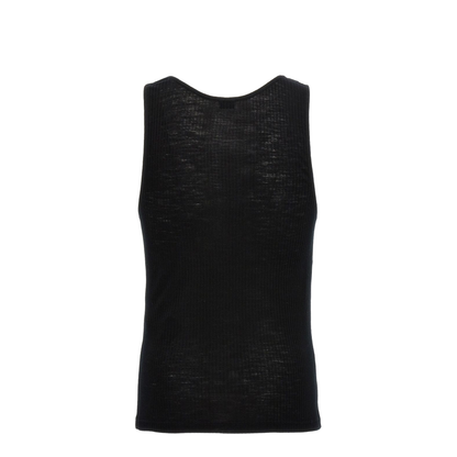 Semi-Sheer Ribbed Tank Top