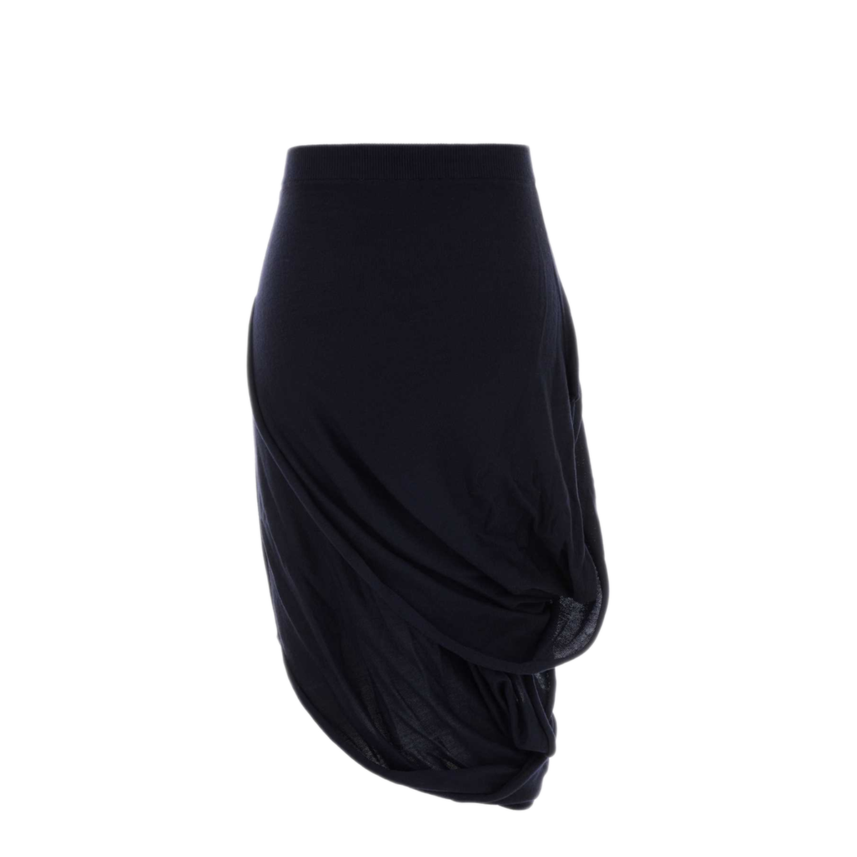 MAYFEYR - Loewe - Dark Blue Wool Blend Skirt - S540Y1LK16DARKNAVY