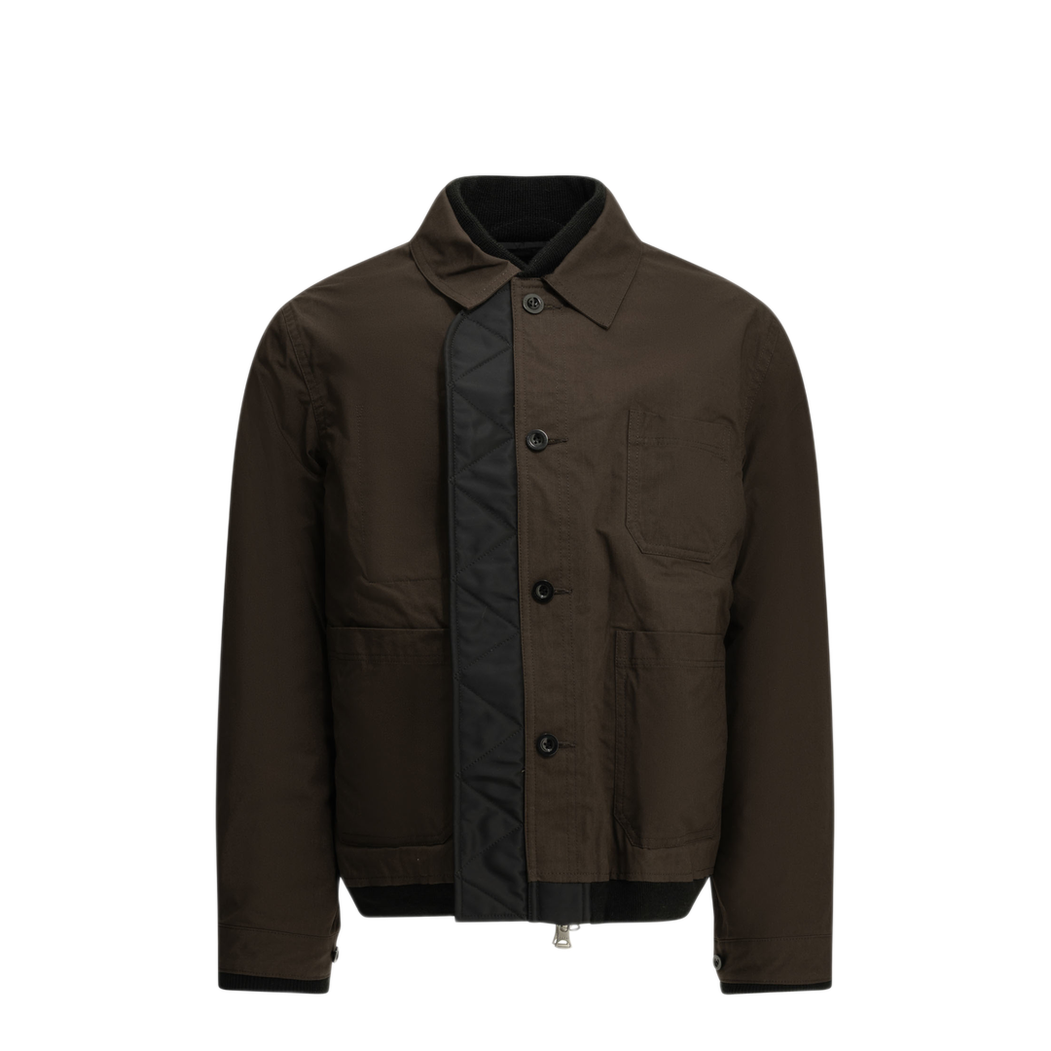 MAYFEYR - Sacai - Nylon Twill X Ripstop Reversible Quilted Jacket - 2604035M602