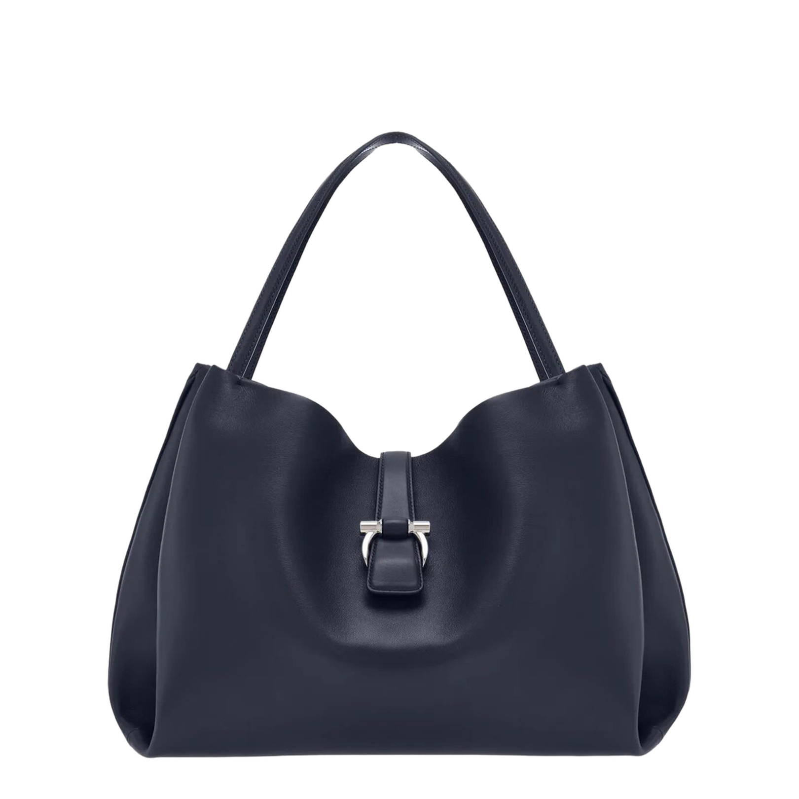 Large Leather Softened Tote Bag