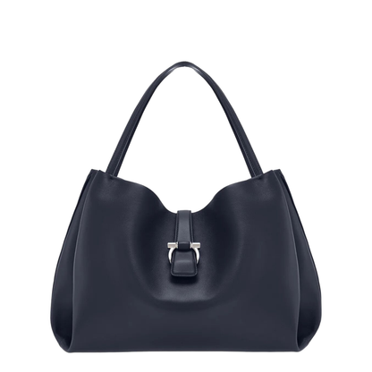 Large Leather Softened Tote Bag