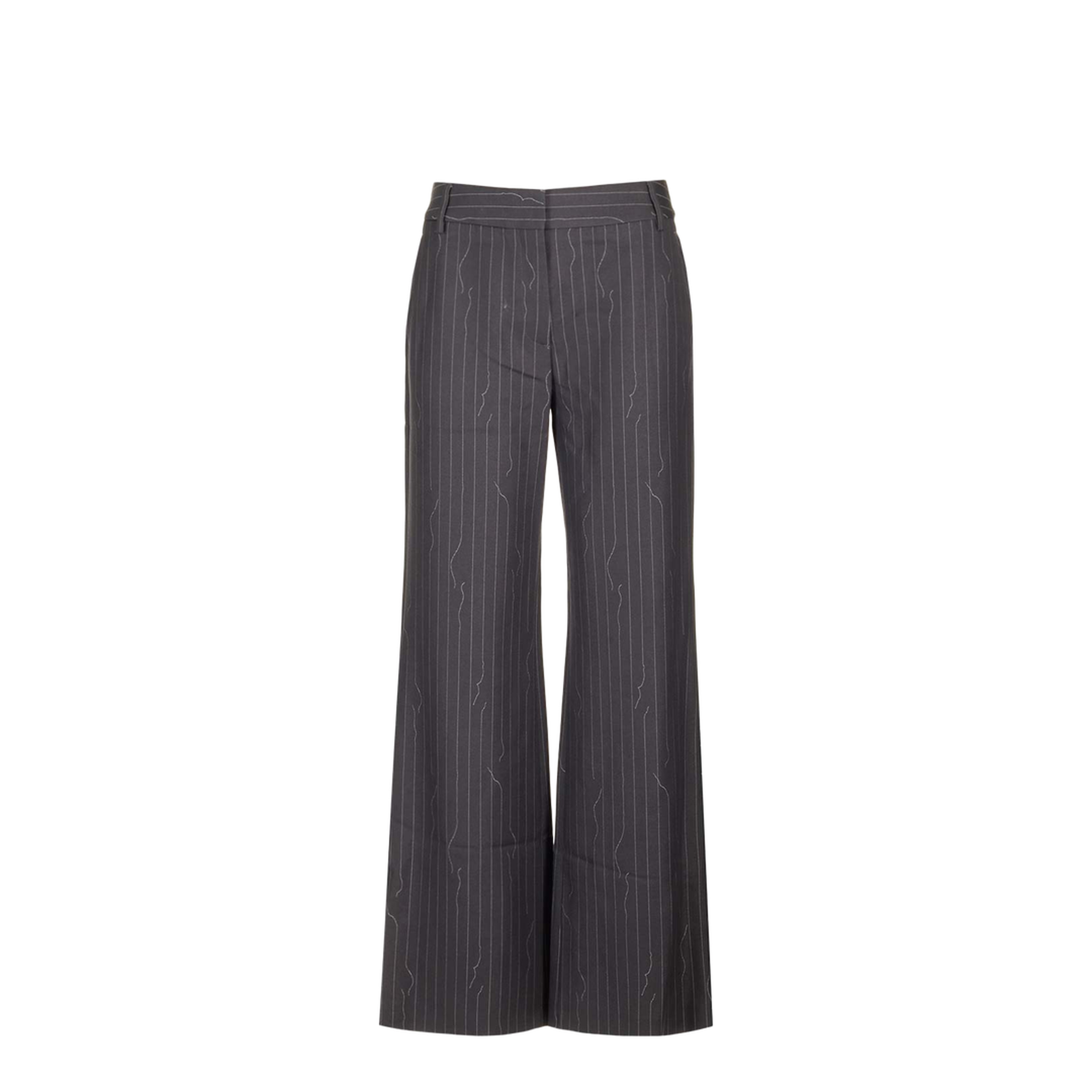 Pinstriped Trousers