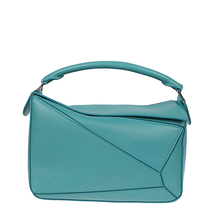 Small Featherlight Puzzle Bag in Nappa Lambskin Grey