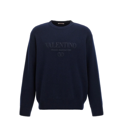 Wool Sweater With Embroidery