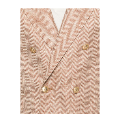 Double Breasted Jacket Orange