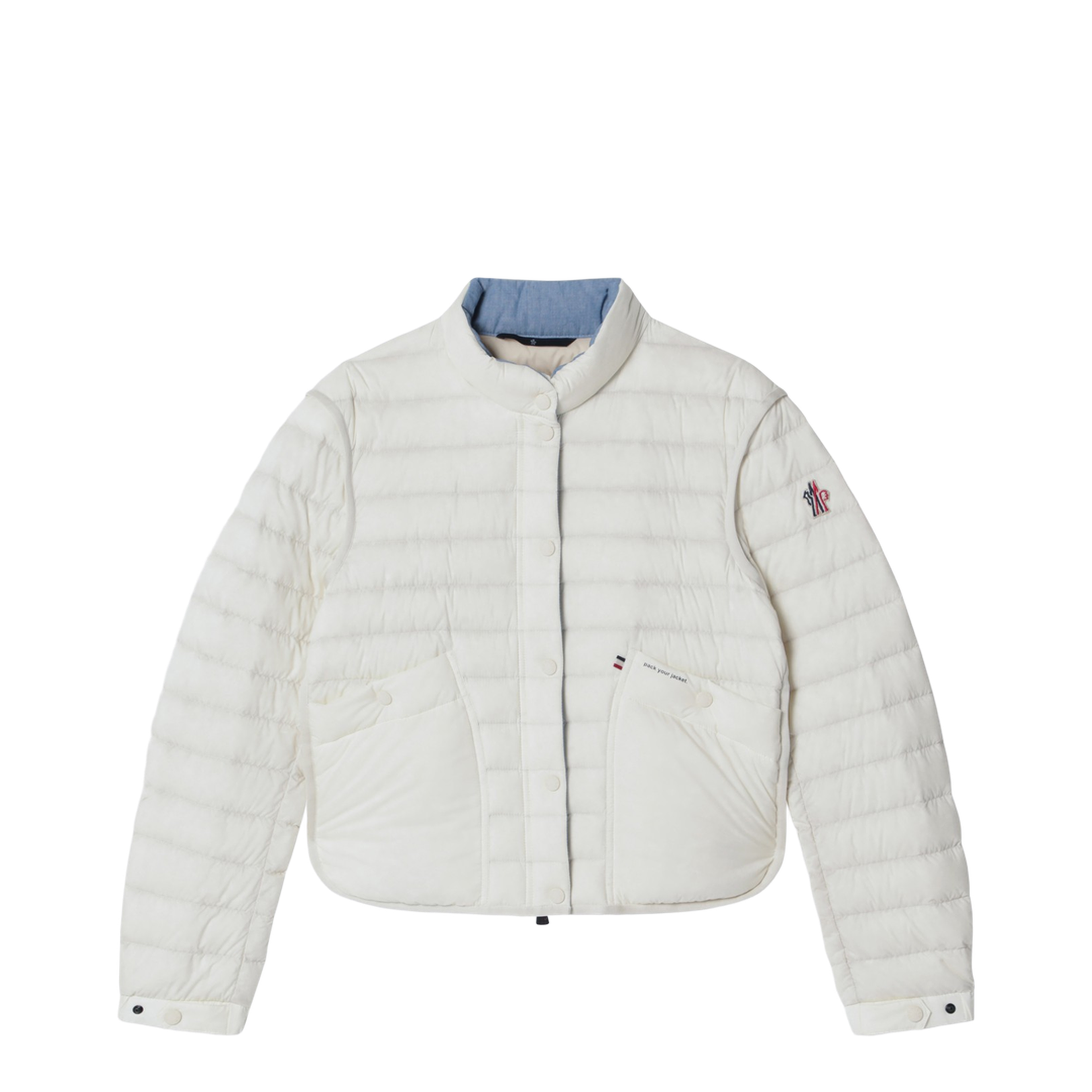 MAYFEYR - Moncler - Packable Down Jacket Ivory White - 1A00016597YD04A
