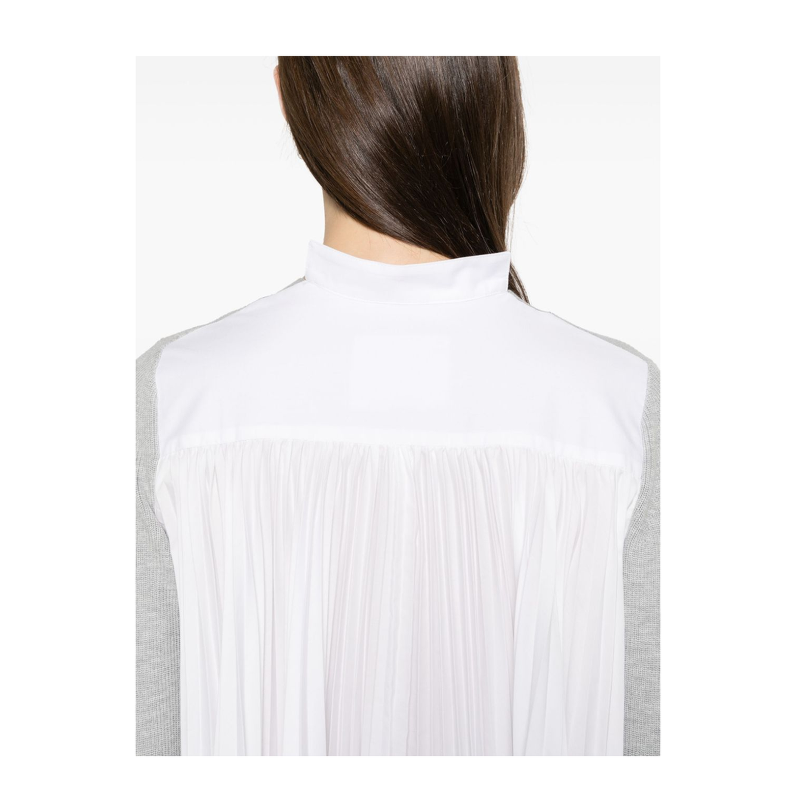 White V-Necked Cardigan
