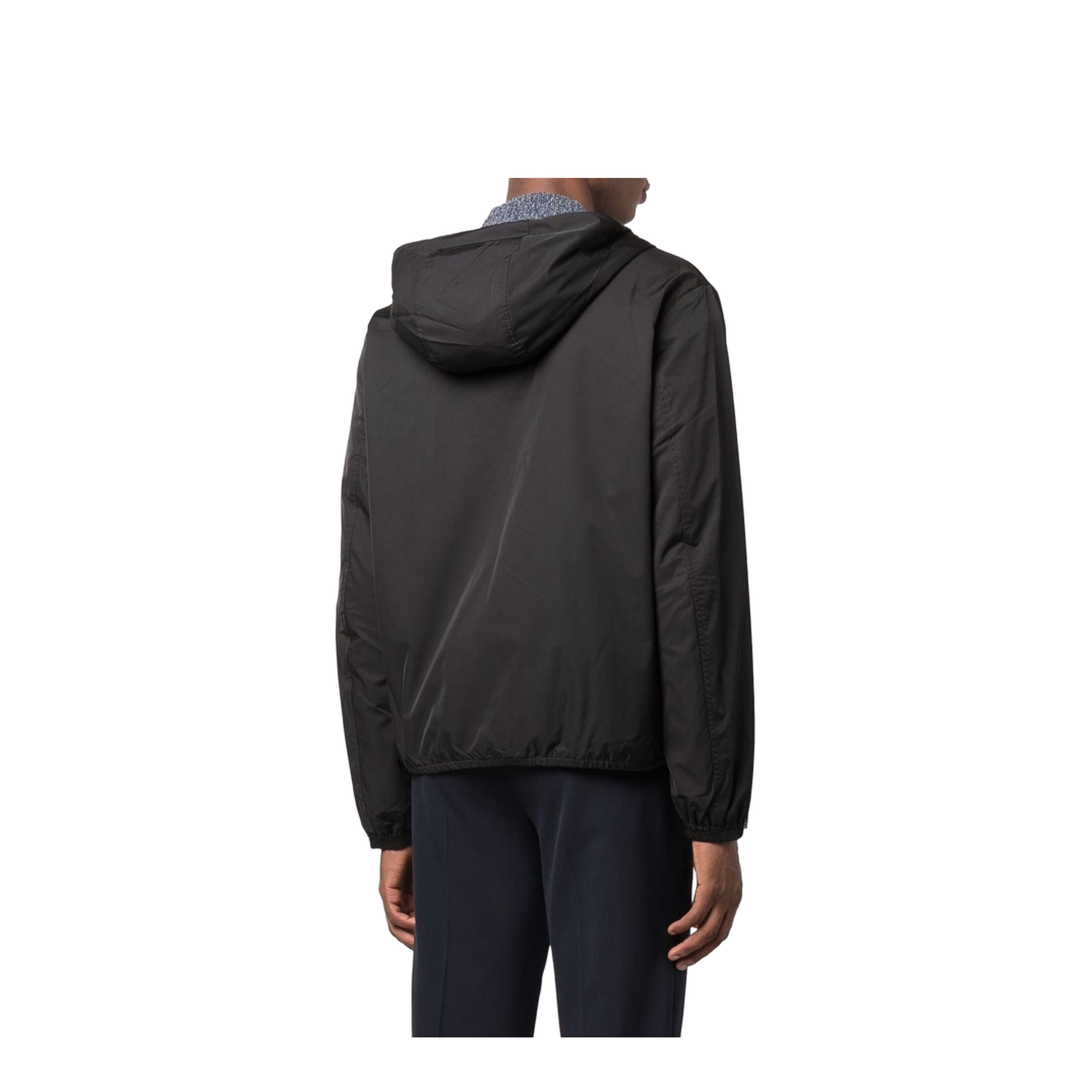 Hooded Blouson Jacket