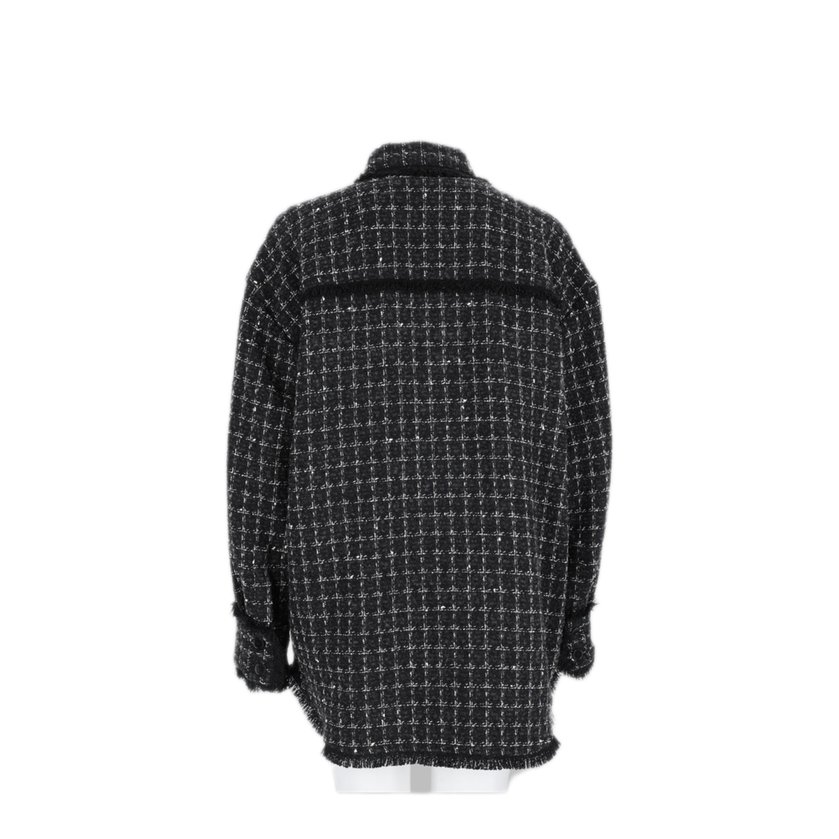 MAYFEYR - MSGM - Black Shirt 50 Cotton 44 Polyester - 4141MDE22A26750698