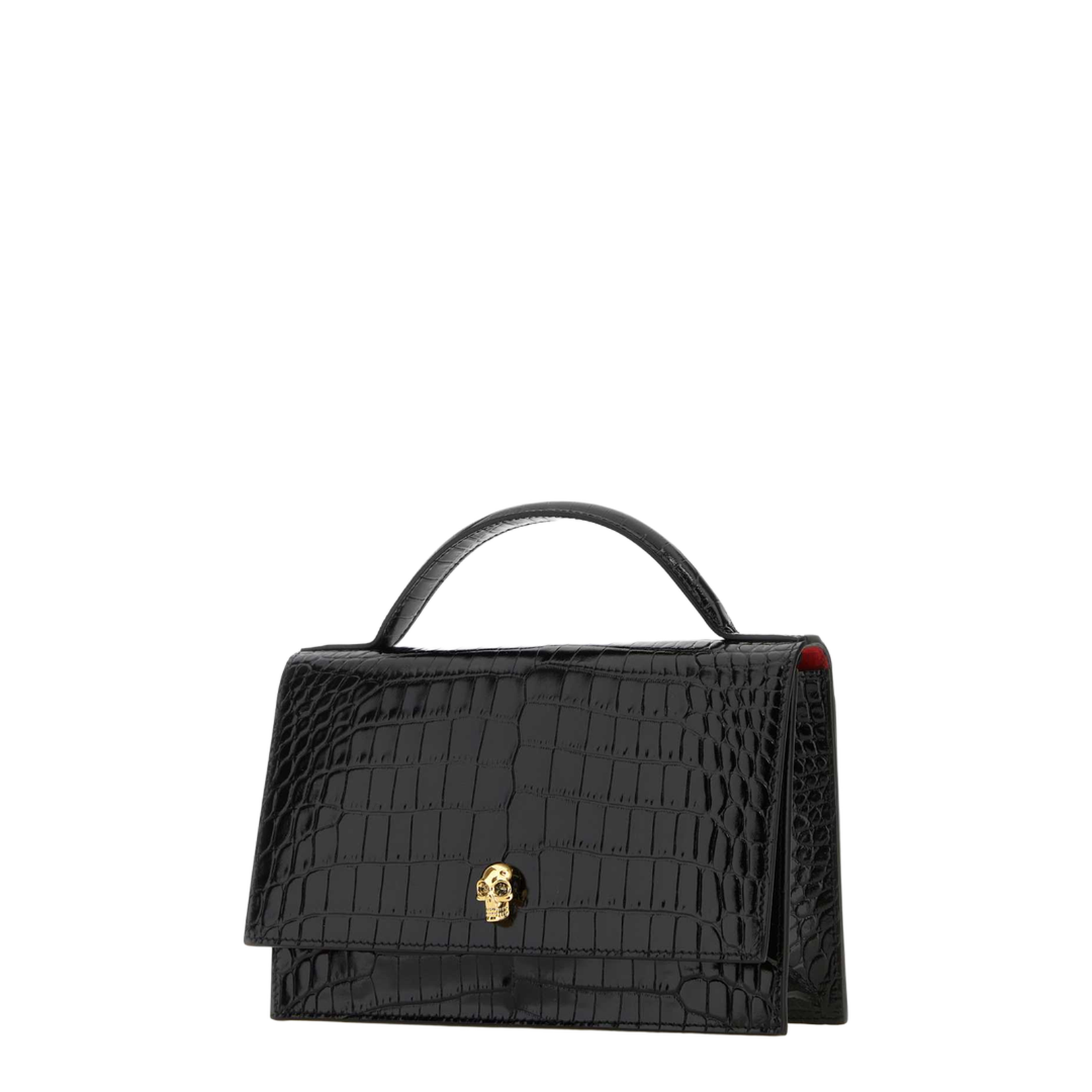 Top Handle Skull Bag