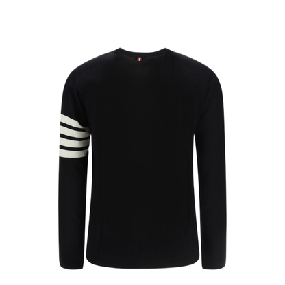 MAYFEYR - Thom Browne - Virgin Wool Cardigan - MKC002AY1014001