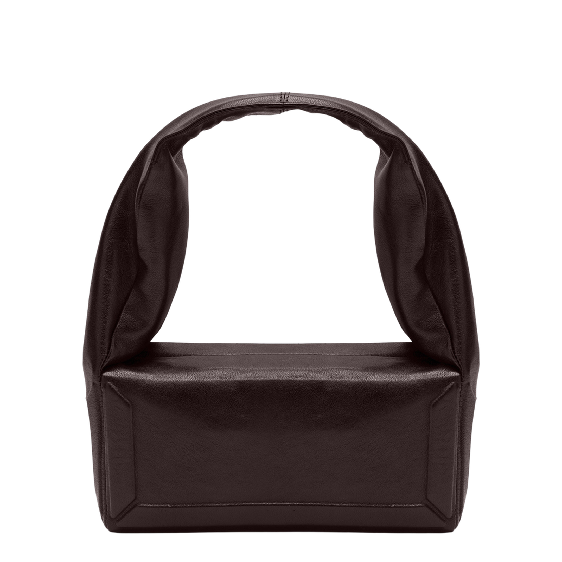 MAYFEYR - Maison Margiela - Box East West Small Bag In Burgundy Leather - SB1WD0064P8982T5171