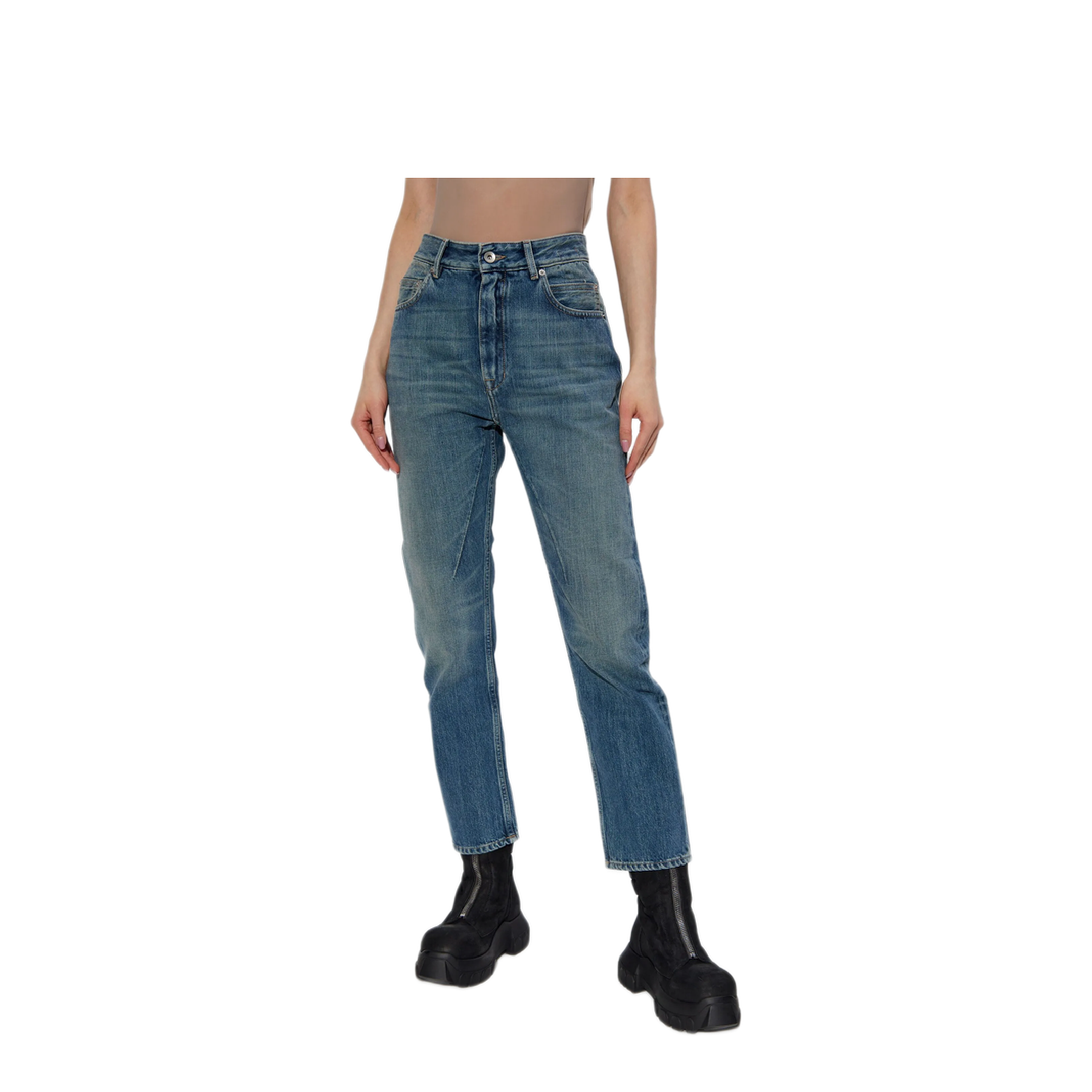 MAYFEYR - Rick Owens - Straight-Leg Jeans - DS01E3310DWB06