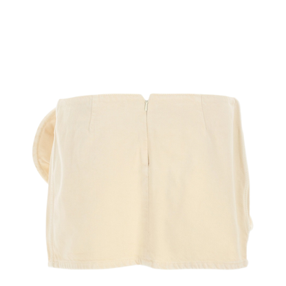 MAYFEYR - Magda Butrym - Denim Miniskirt - 203426BEIGE