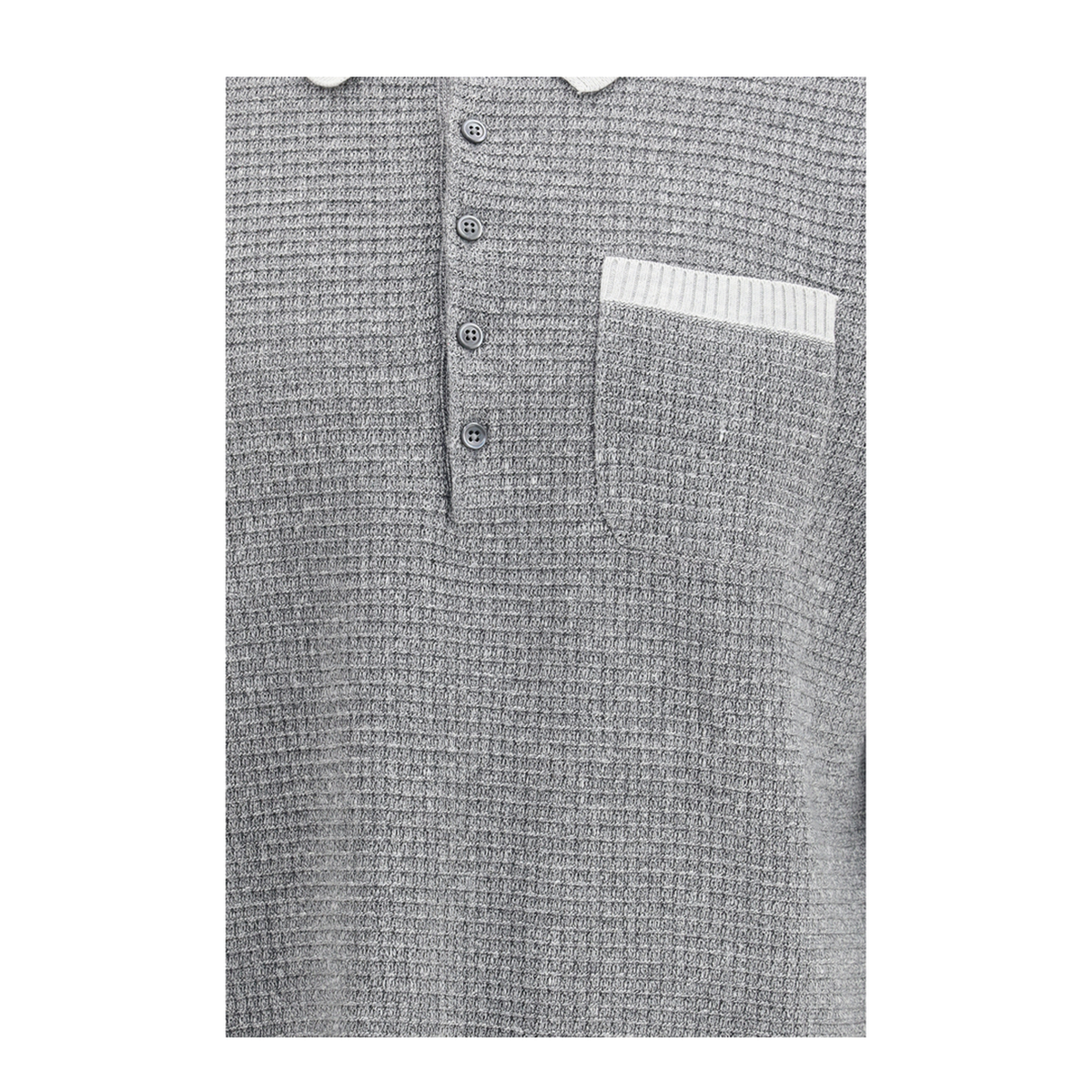 MAYFEYR - Thom Browne - Knitted Polo Shirt - MKP156AY6011055