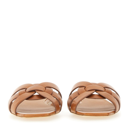 Sandals Leather Brown