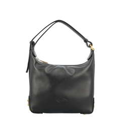 Mini Calfskin Tote - Black