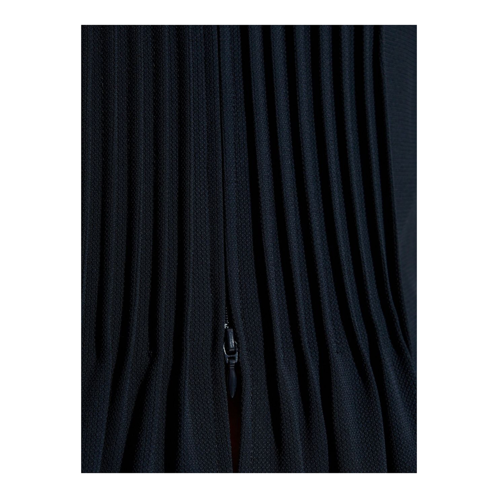 Navy Blue Fully Pleated Jacket