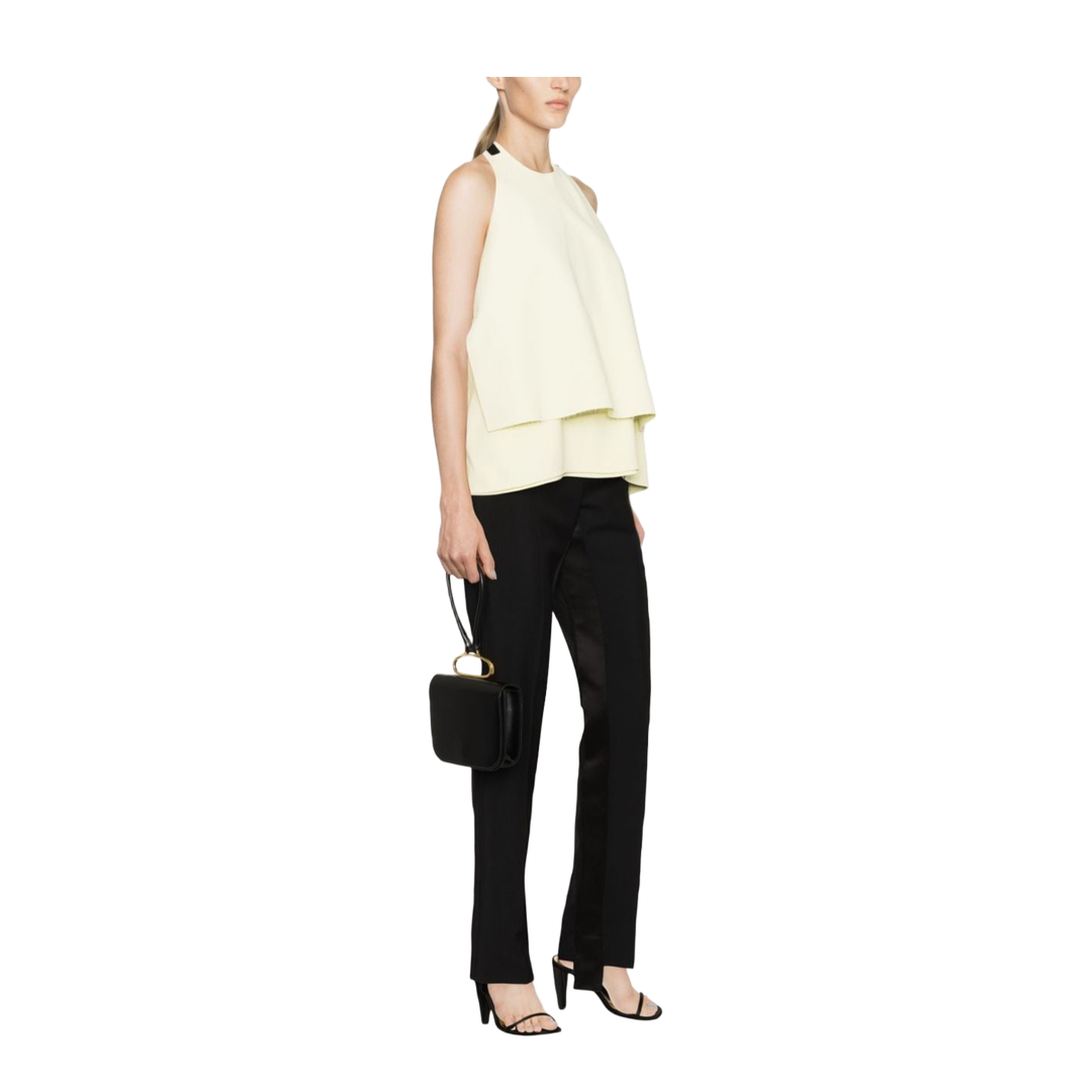 Halterneck Open-back Top